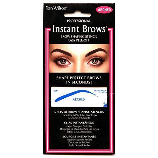 FRAN WILSON Instant Brows Brow Shaping Stencil (ARCHED) by Pasteur Pharmacy
