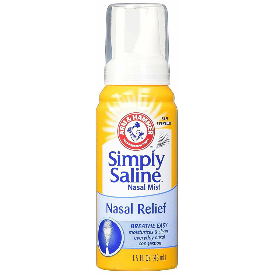 Arm &amp; Hammer Simply Saline, Sterile Nasal Mist, Original 1.5 Oz by Pasteur Pharmacy