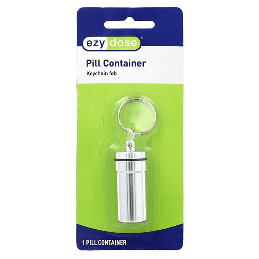 Ezy Dose Pill Container Keychain Fob by Pasteur Pharmacy