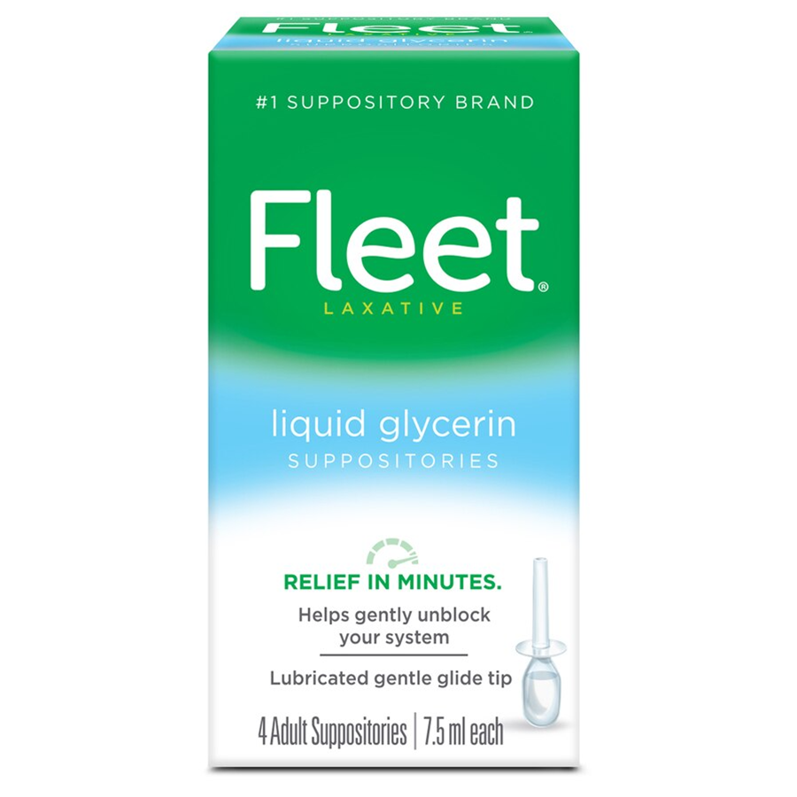 Fleet 7.5 Ml Liquid Glycerin Laxative Suppositories, Adult by Pasteur Pharmacy