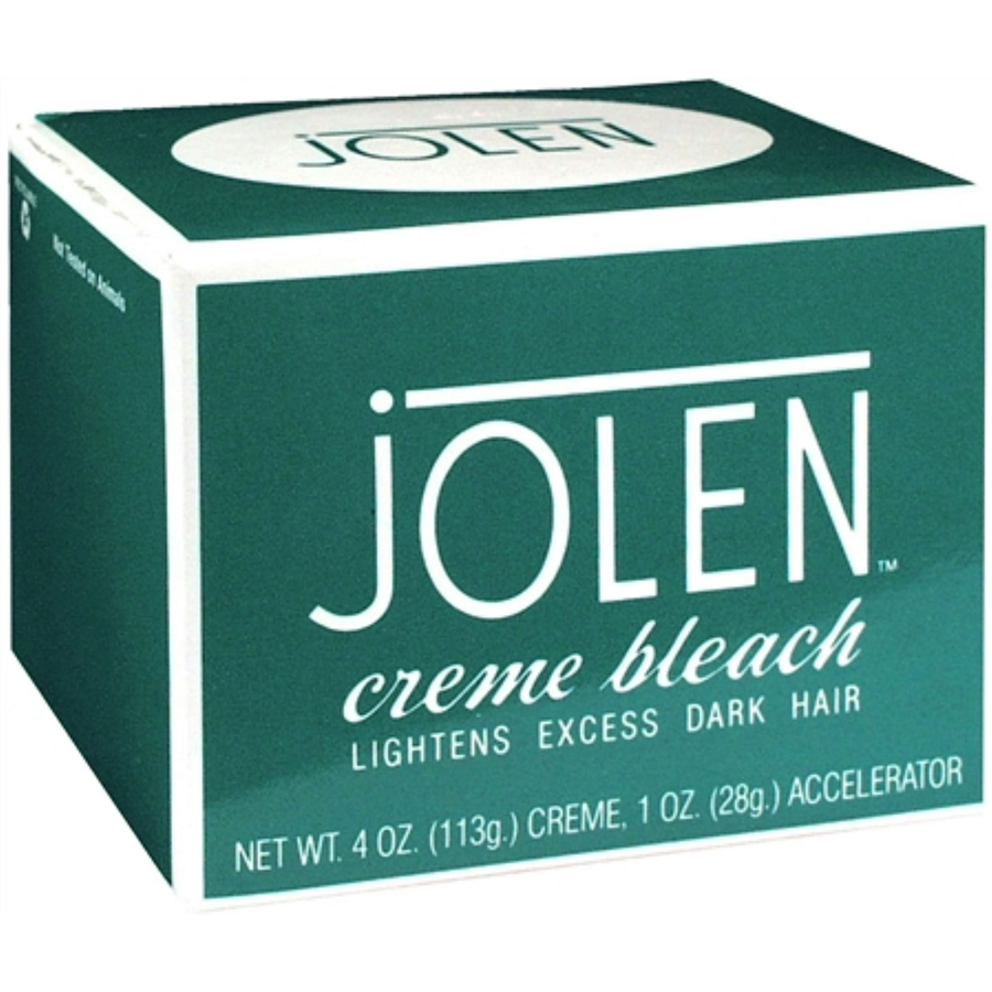 Jolen Creme Bleach Lightens Dark Hair Original Formula Kit 4 oz by Pasteur Pharmacy