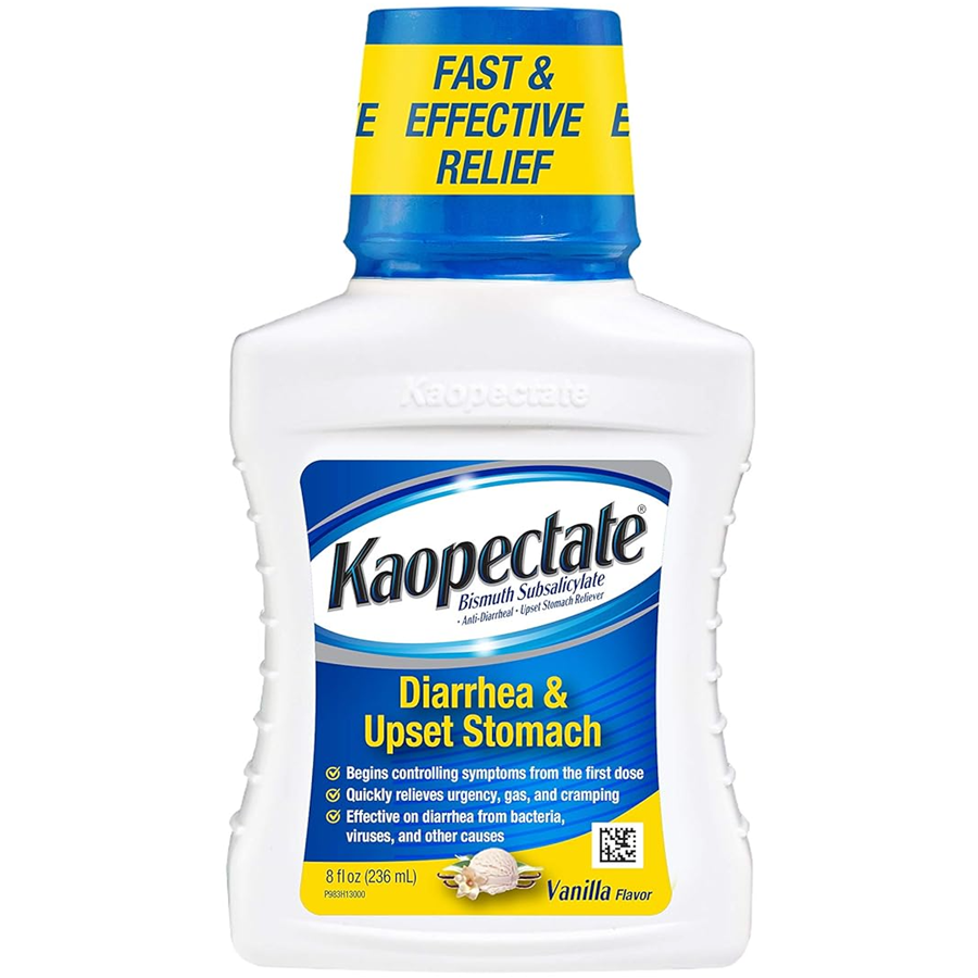 Kaopectate Vanilla Flavor Diarrhea &amp; Upset Stomach 8 Fl Oz Bottle by Pasteur Pharmacy