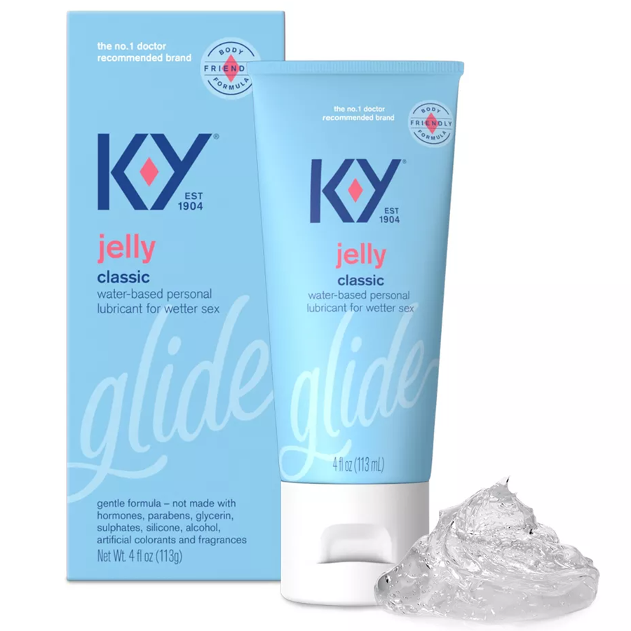 K-Y Jelly Classic Water-Based Personal Lubricant For Wetter Sex 4 Oz by Pasteur Pharmacy