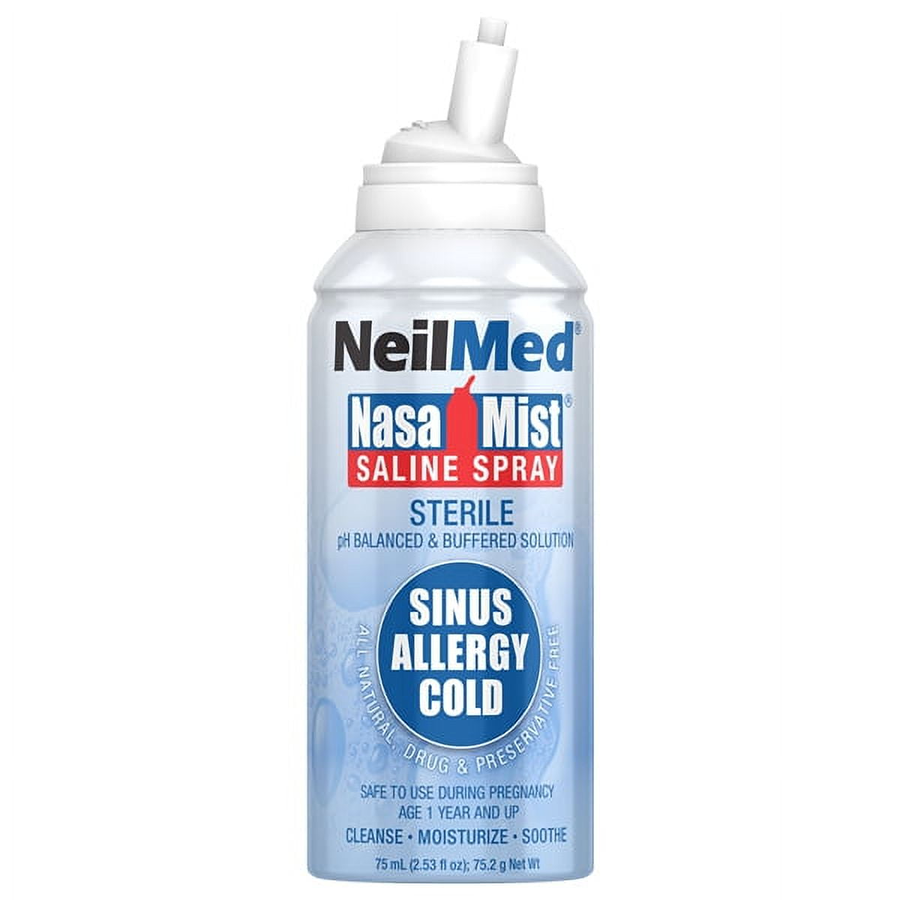 Neilmed Nasamist Isotonic Saline Spray For Allergy &amp; Sinus, 75 Ml by Pasteur Pharmacy