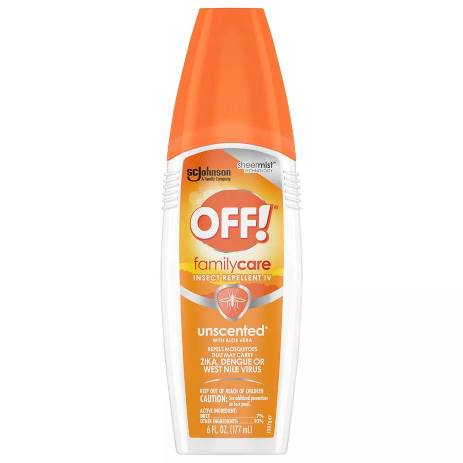 Off! Family Care Insect Repellent Spray Unscented, 6 Fl Oz by Pasteur Pharmacy