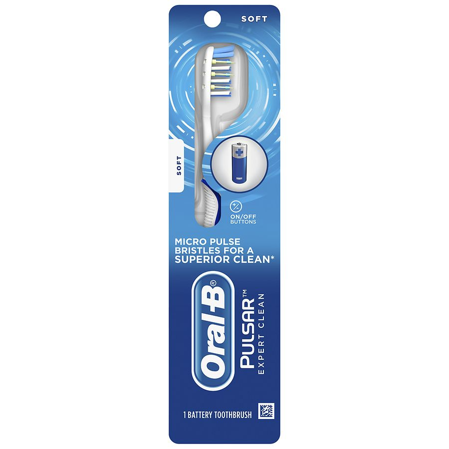 Oral-B Pulsar Expert Clean Battery Powered Toothbrush – Soft Bristles by Pasteur Pharmacy