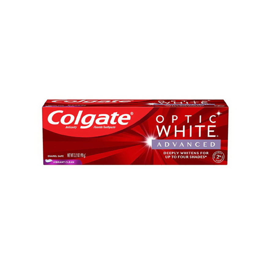 Colgate Optic White Advanced Anticavity Fluoride Vibrant Clean Toothpaste 3 Oz by Pasteur Pharmacy