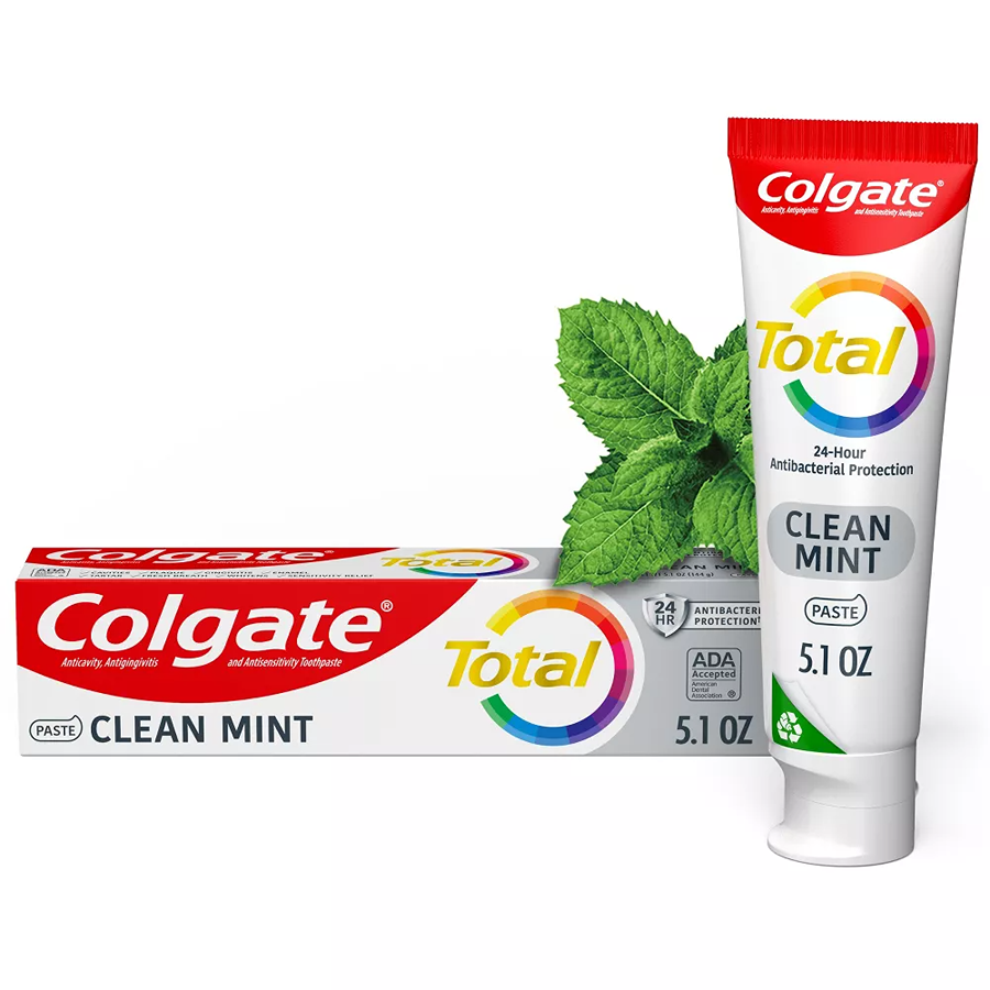Colgate Total Anticavity Antigingivitis and Antisensitivity Clean Mint Toothpaste 5.1oz by Pasteur Pharmacy