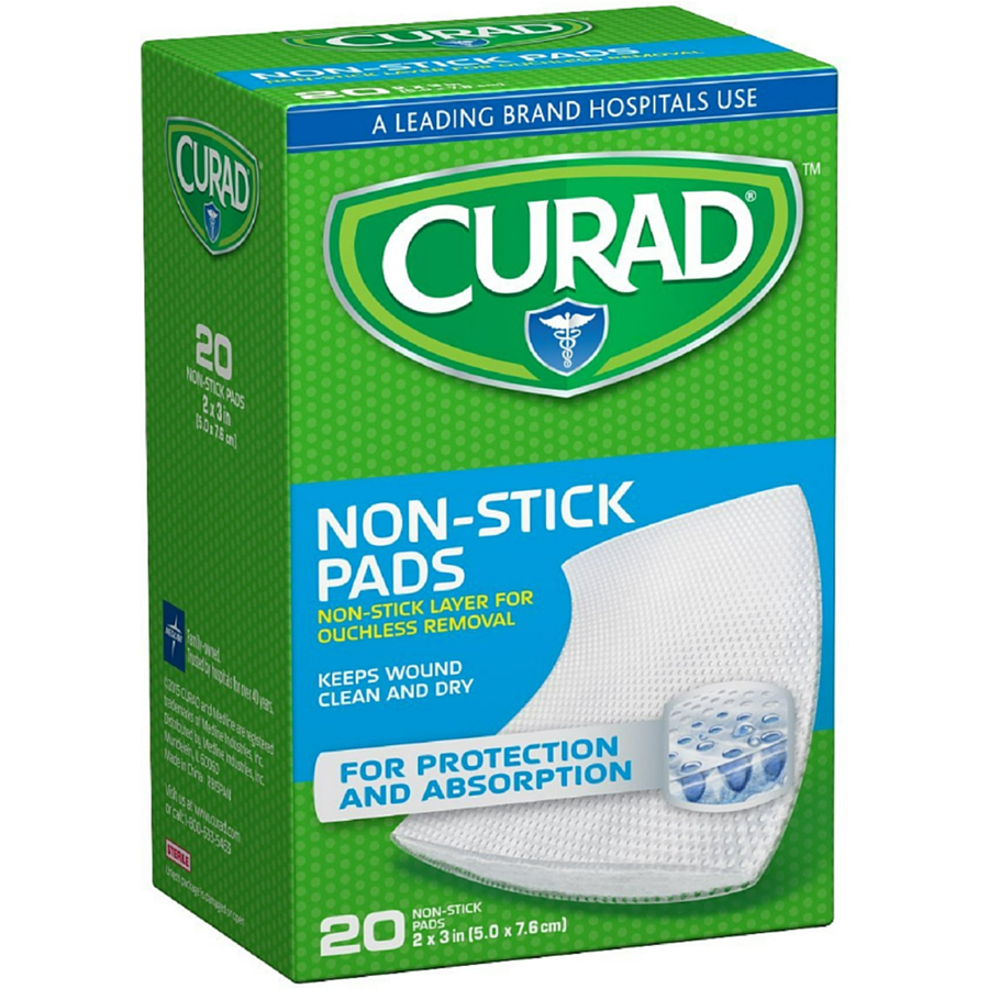 Curad Small Non-Stick Pads 2 X 3 In by Pasteur Pharmacy