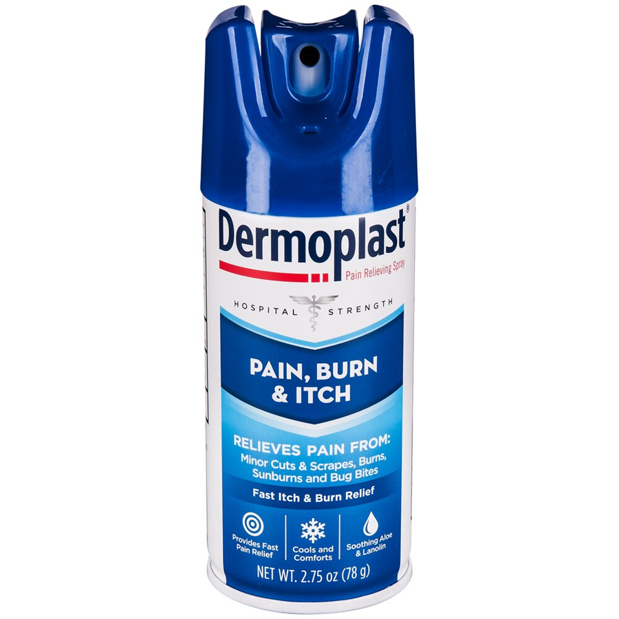 Dermoplast Pain, Burn &amp; Itch Relieving Spray - 2.75 Oz by Pasteur Pharmacy