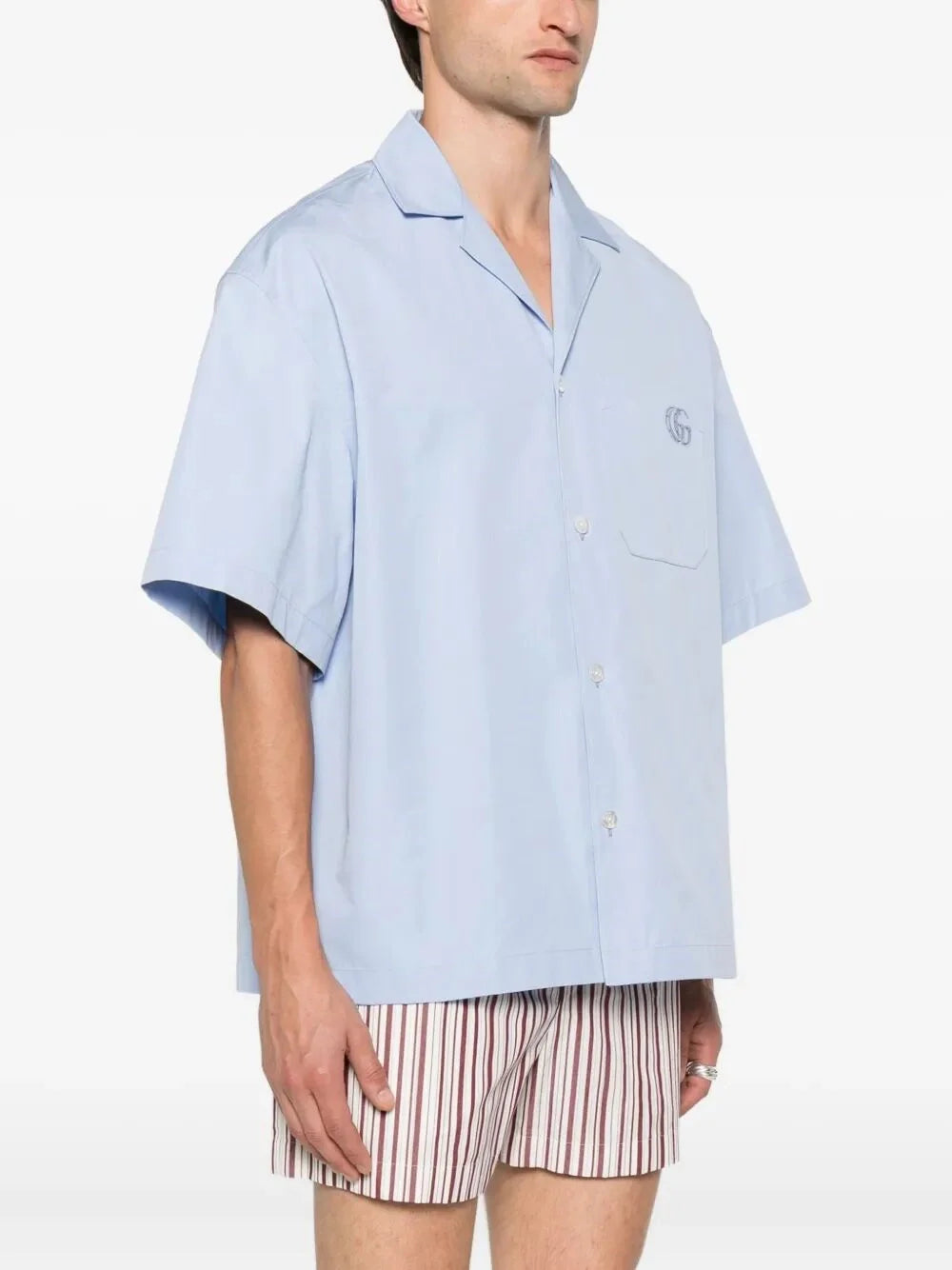 Gucci Men Heavy Cotton Popeline Shirt by Luosophy
