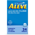 Aleve Pain Reliever & Fever Reducer Naproxen Sodium Tablets 24T 6ct by Pasteur Pharmacy