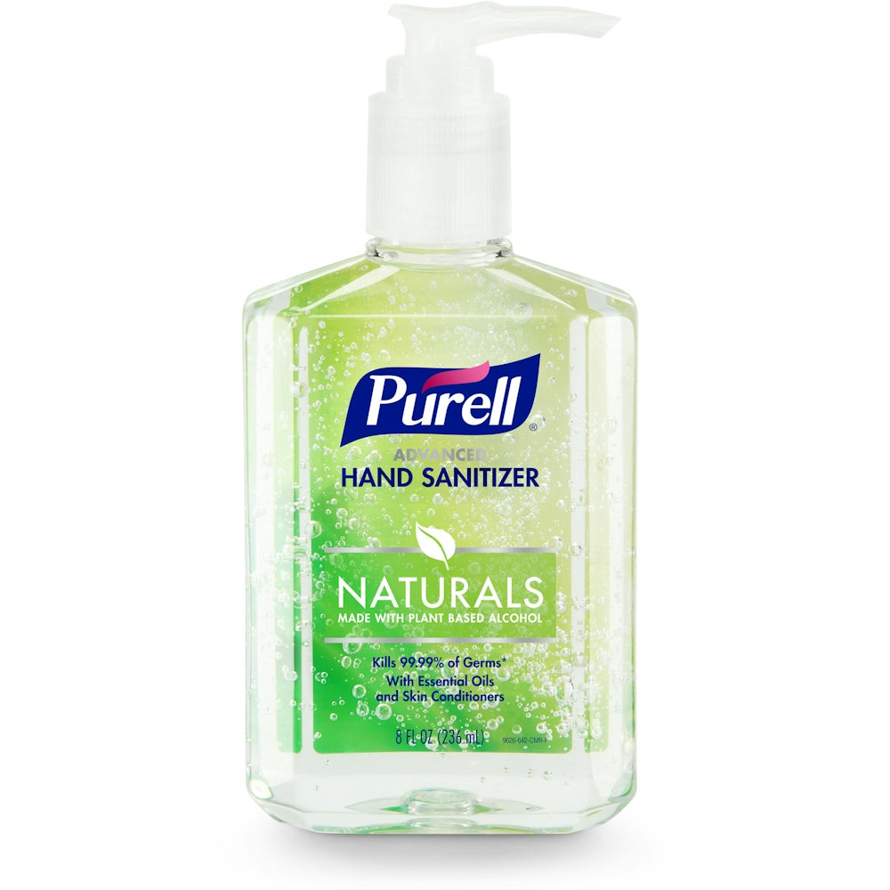 Purell Naturals Advanced Hand Sanitizer Pump Bottle, 8 Oz by Pasteur Pharmacy