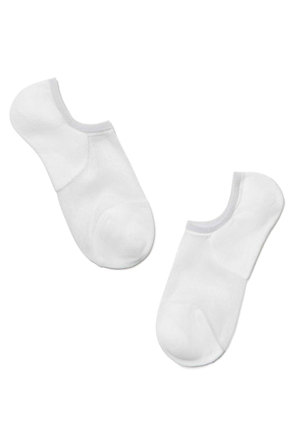 Cotton Ankle Socks Conte Active - Inserts Of Transparent Mesh