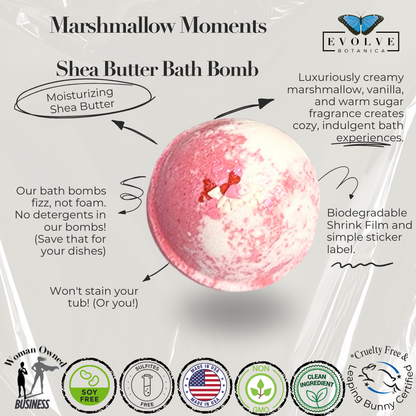 Bath Bomb - Marshmallow Moments (Valentine&