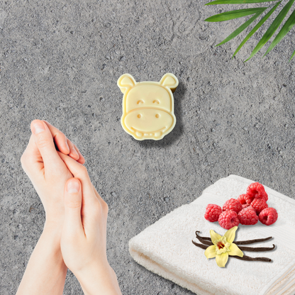 Hippo Head Shaped Lotion Bar by Hippotanicals
