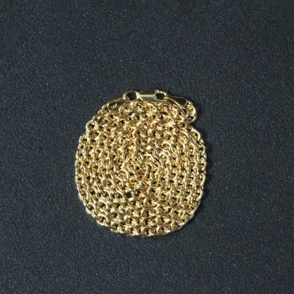 3.0mm 14k Yellow Gold Forsantina Lite Cable Link Chain by Bids.com