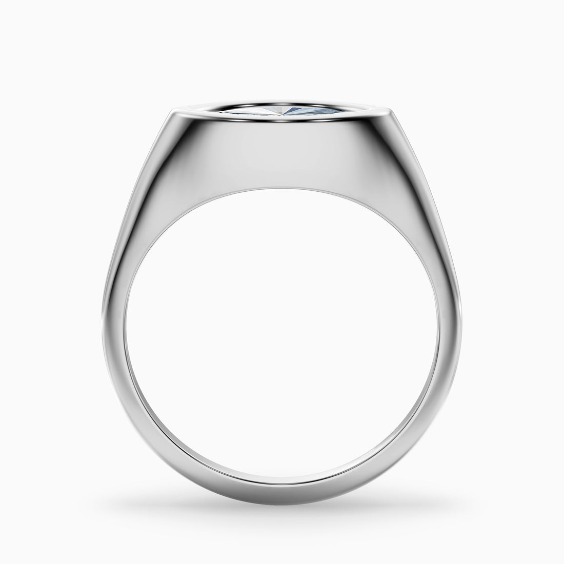 Alina 3 Carat Marquise East West Bezel Moissanite Diamond Ring In Platinum  DestGlow
