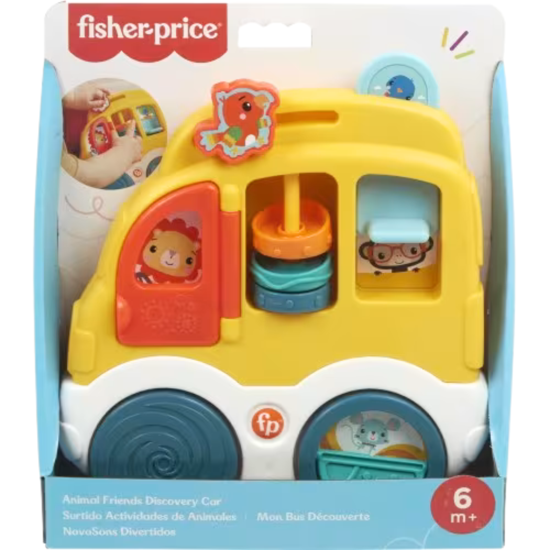 Fisher-Price Animal Friends Discovery Car (6M+) by Farmacias Savia