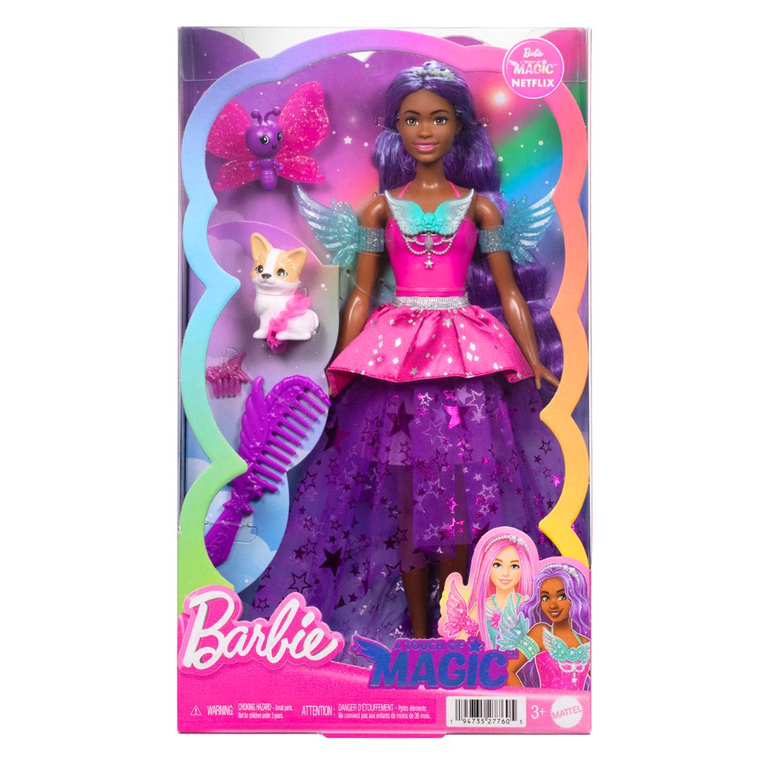 Barbie A Touch of Magic Brooklyn Doll with Pet &amp; Wings by Farmacias Savia