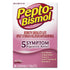 Pepto-Bismol Chewable Tablets For Nausea, Heartburn, Indigestion, Upset Stomach, And Diarrhea - 5 Symptom Fast Relief, Original Flavor by Pasteur Pharmacy