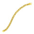 14k Yellow Gold Byzantine Link Stylish Bracelet  DestGlow