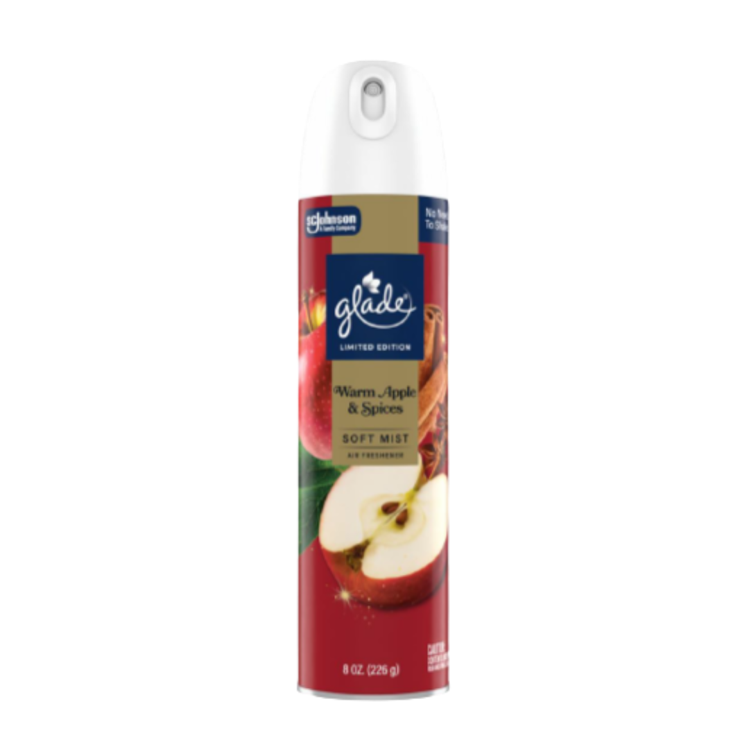 Glade Aerosol Warm Apple Spice Air Freshener (8oz) by Farmacias Savia