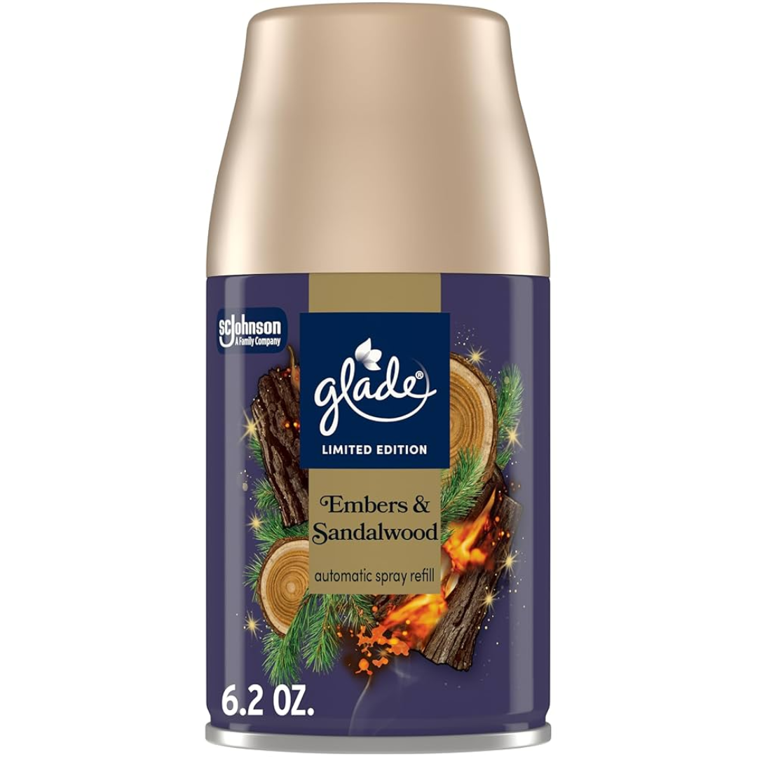 Glade Automatic Spray Embers &amp; Sandalwood Refill (6.2oz) by Farmacias Savia