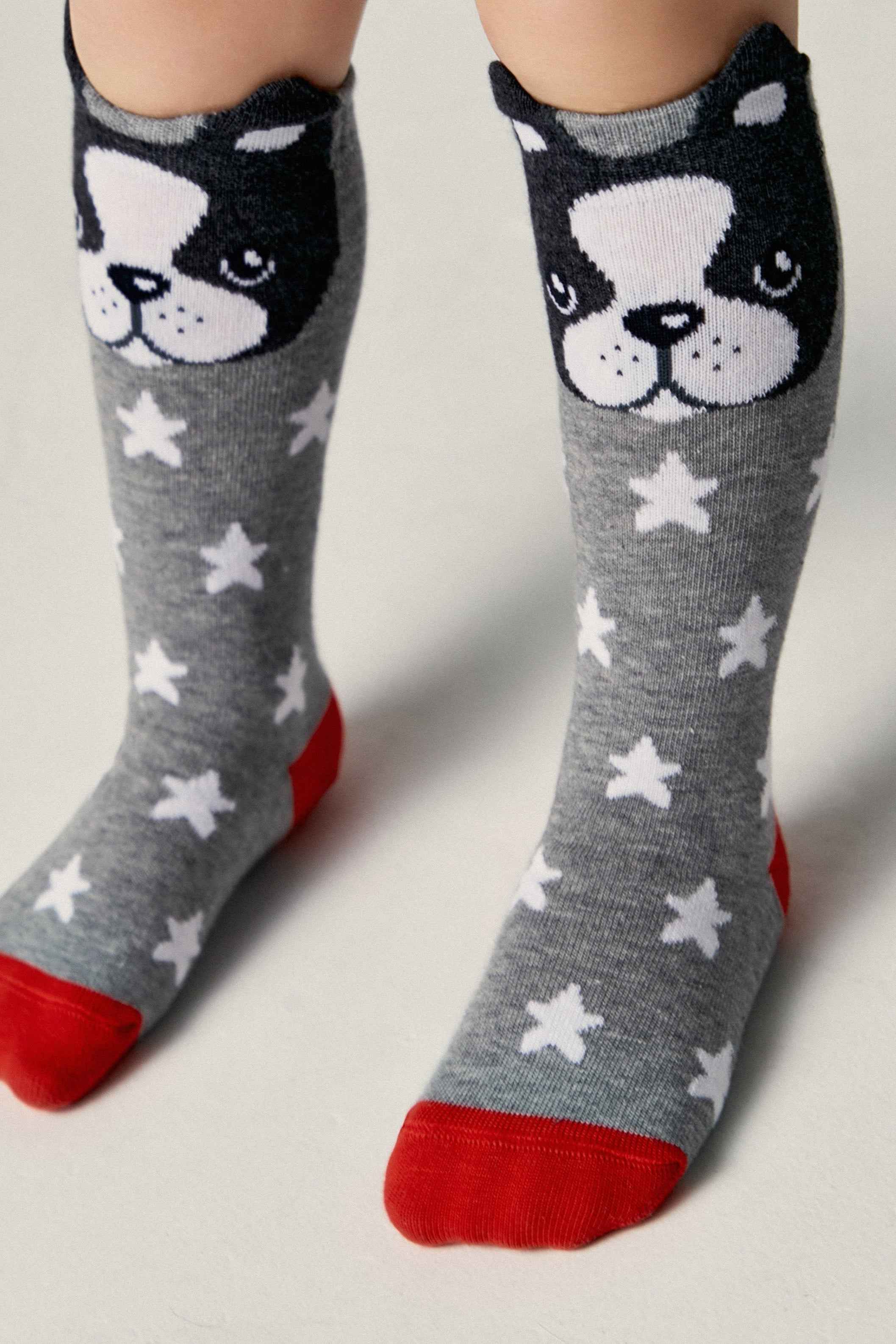 Conte-Kids Cotton Knee-High Socks - Tip-Top 042