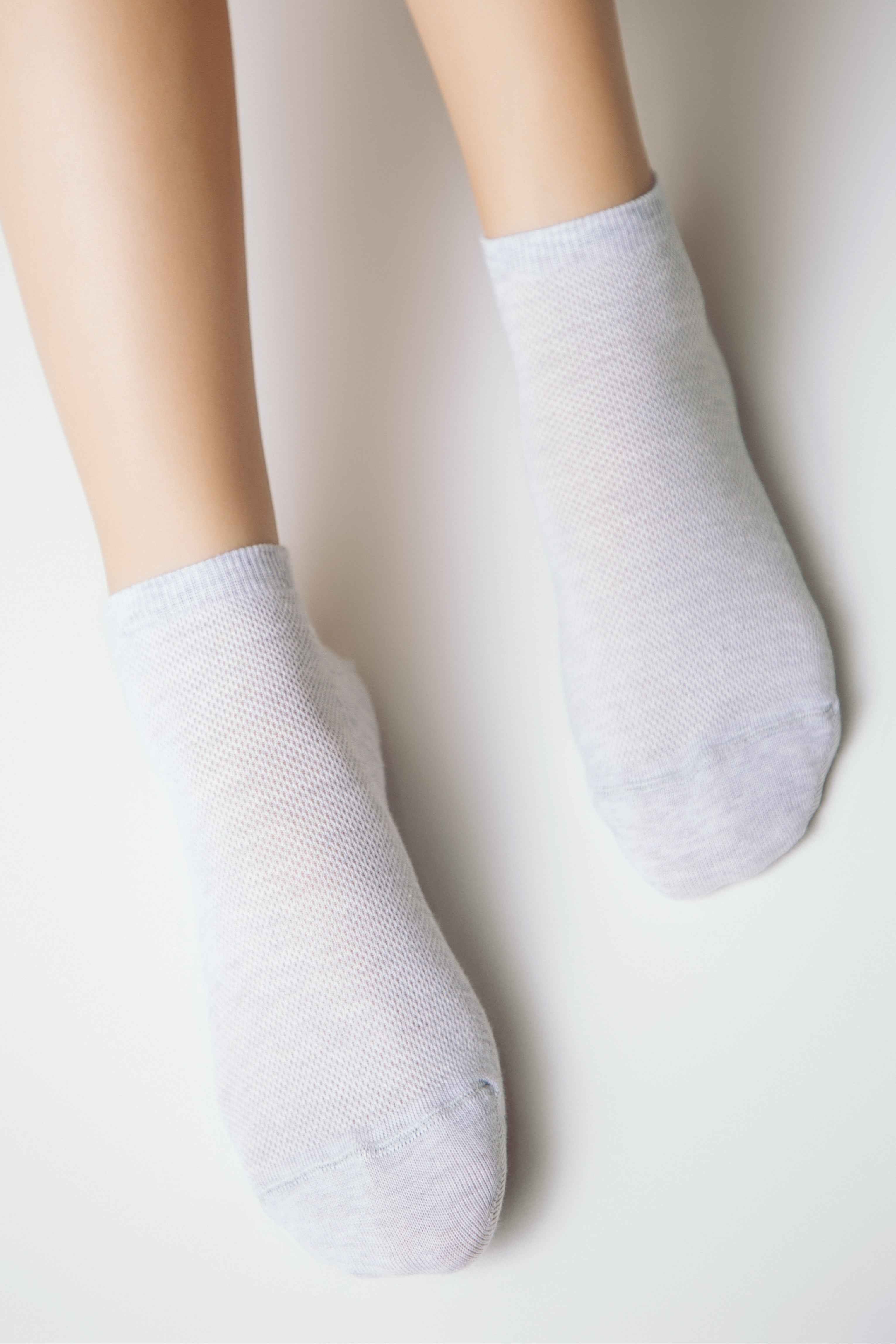 Cotton Ankle Socks Conte Active - Mesh Pattern 484