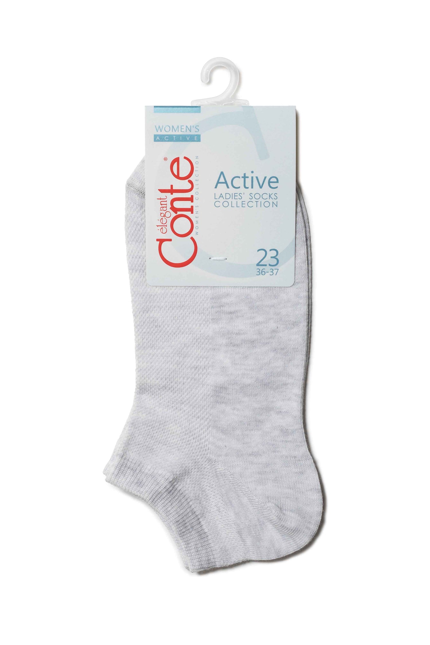 Cotton Ankle Socks Conte Active - Mesh Pattern 484