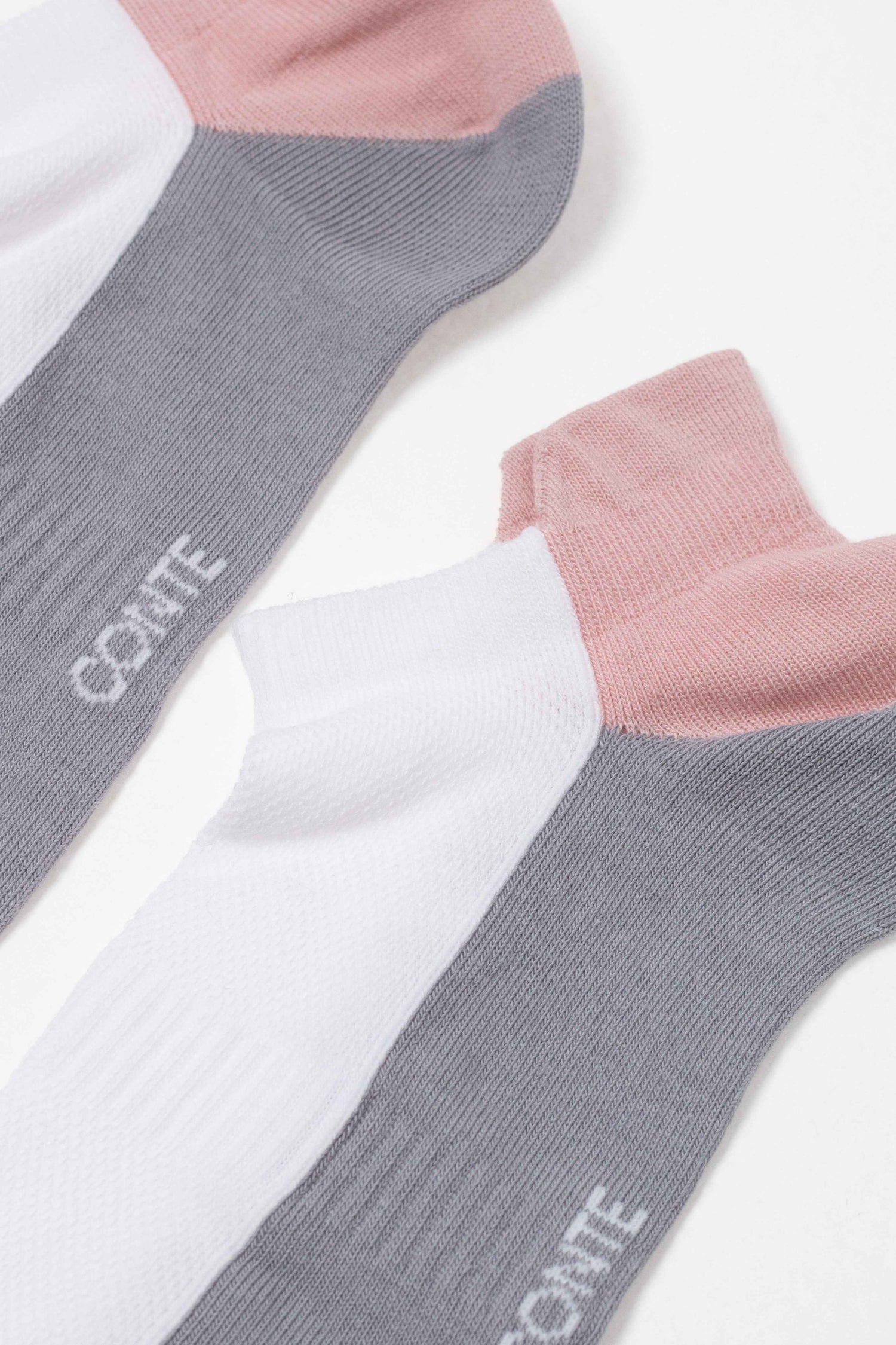 Cotton Ankle Socks Conte Active - With a "Tongue" 393
