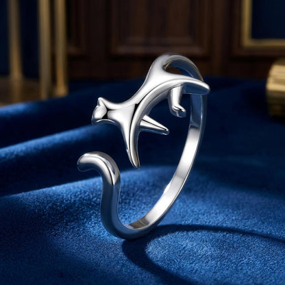 925 Sterling Silver Oxidized Ring for Women by Bids.com