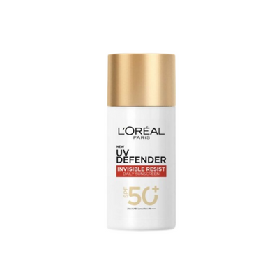 L'Oreal Paris UV Defender Invisible Resist Daily Sunscreen SPF 50+ PA++++ 