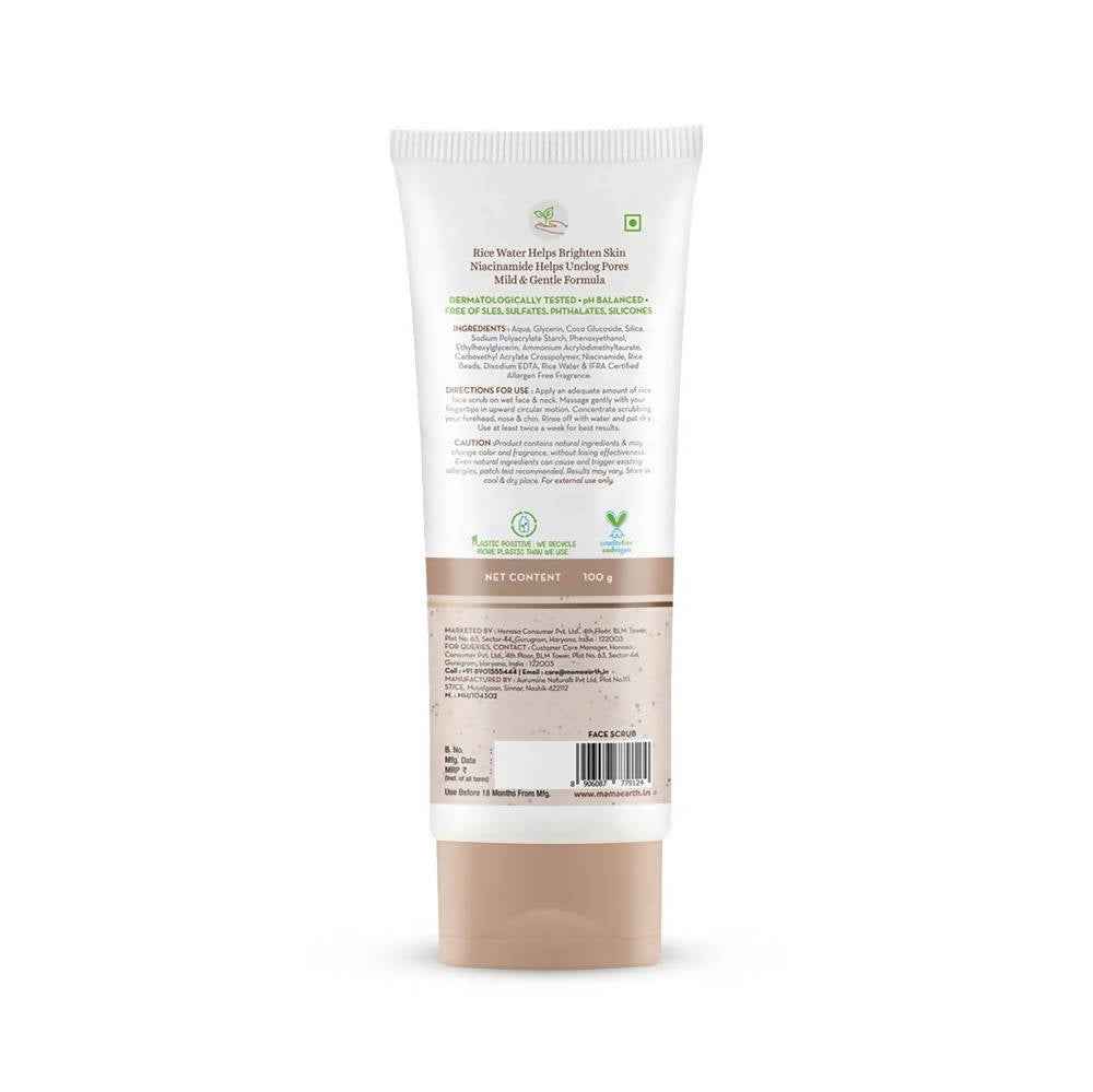 Mamaearth Rice Face Scrub With Rice Water &amp; Niacinamide