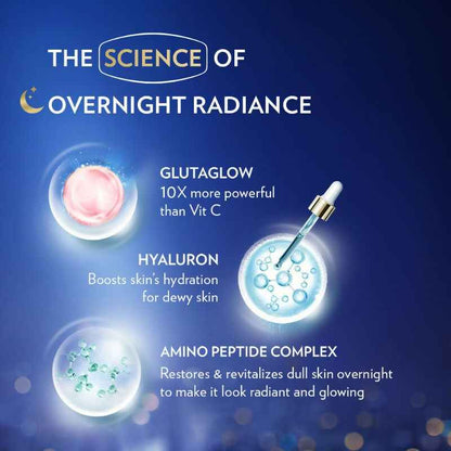 Vaseline Gluta-Hya Overnight Radiance Serum-In-Lotion With Amino Peptide &amp; Gluta Glow