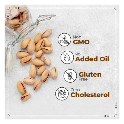 Happilo Freshly Roasted &amp; Salted California Pistachios