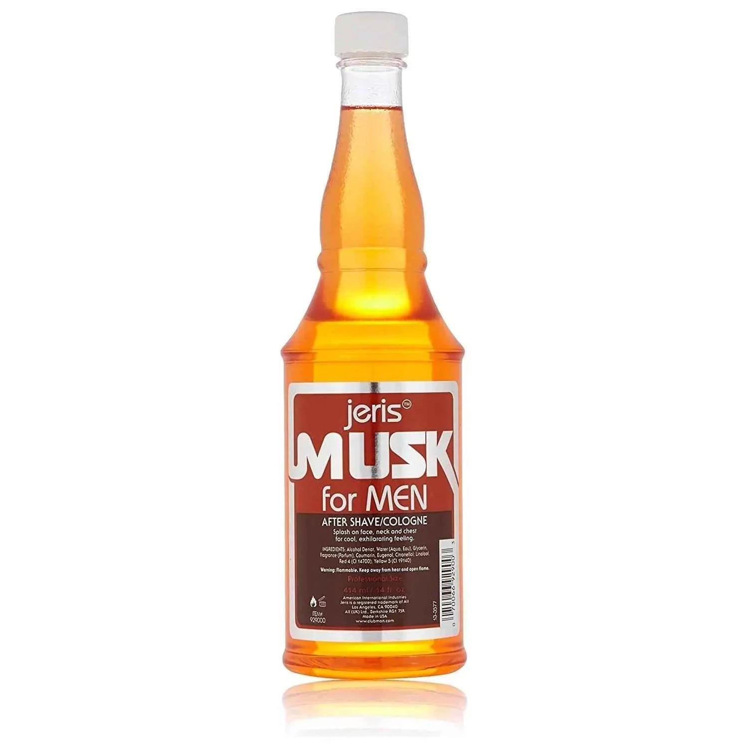 Jeris Musk For Men After Shave Cologne 14 oz