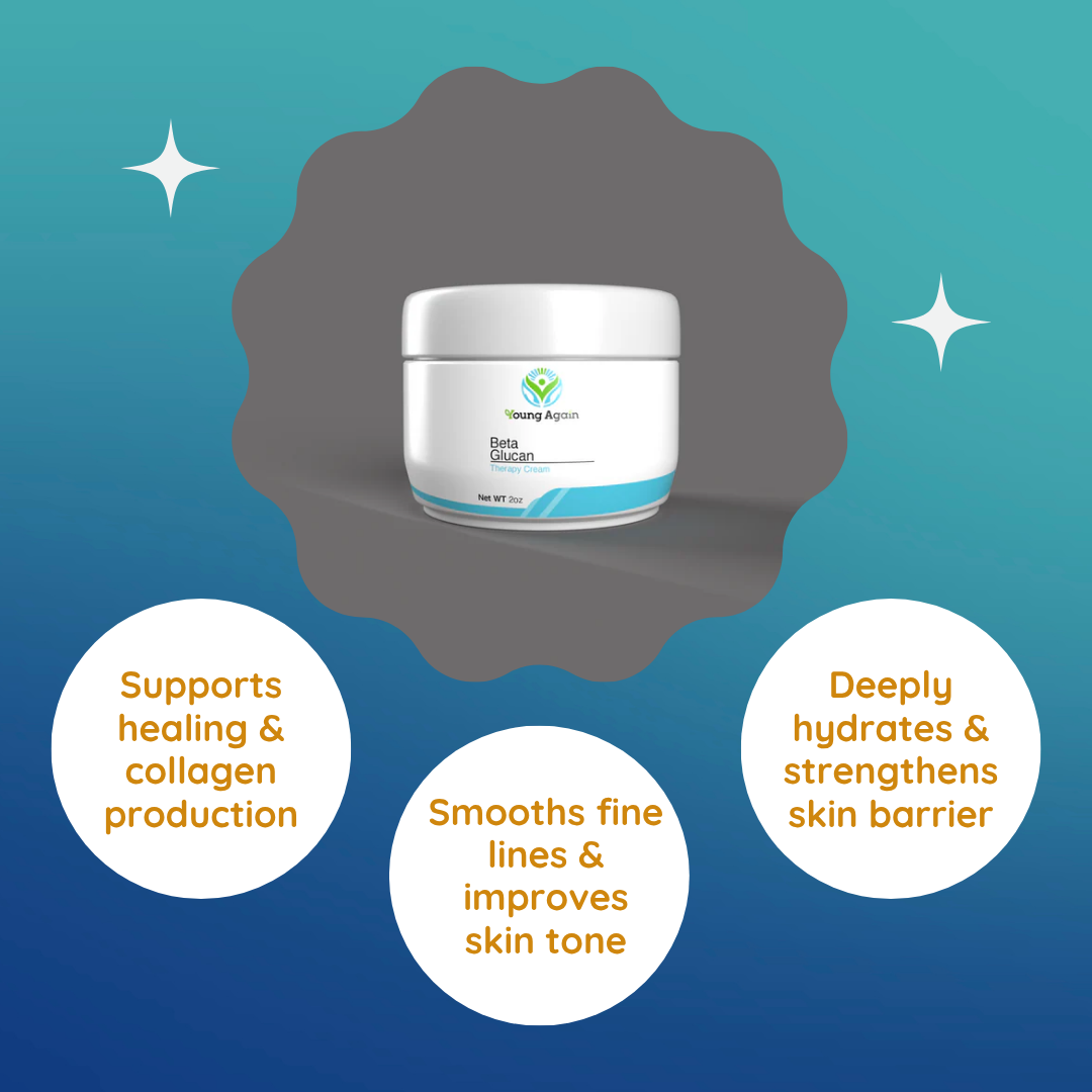 Beta Glucan 1% - Most Effective Anti-wrinkle Cream by Young Again