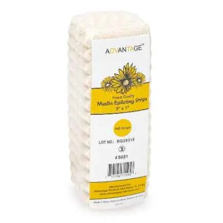 Advantange Muslin Epilating Strips 3&