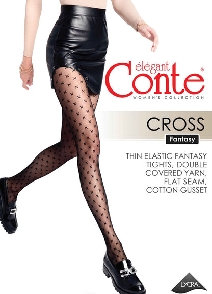 Fantasy Tights Conte Cross - Drawing of &