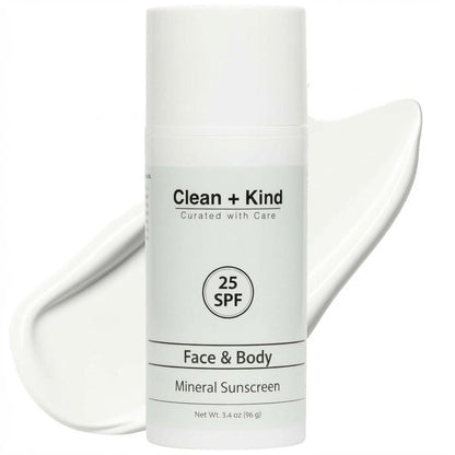Tallow Mineral Sunscreen by Clean + Kind