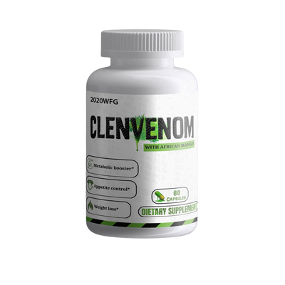 CLENVENOM: Thermogenic Complex | 60 Capsules - Green Tea Extract, Raspberry Ketones & Natural Energy Support