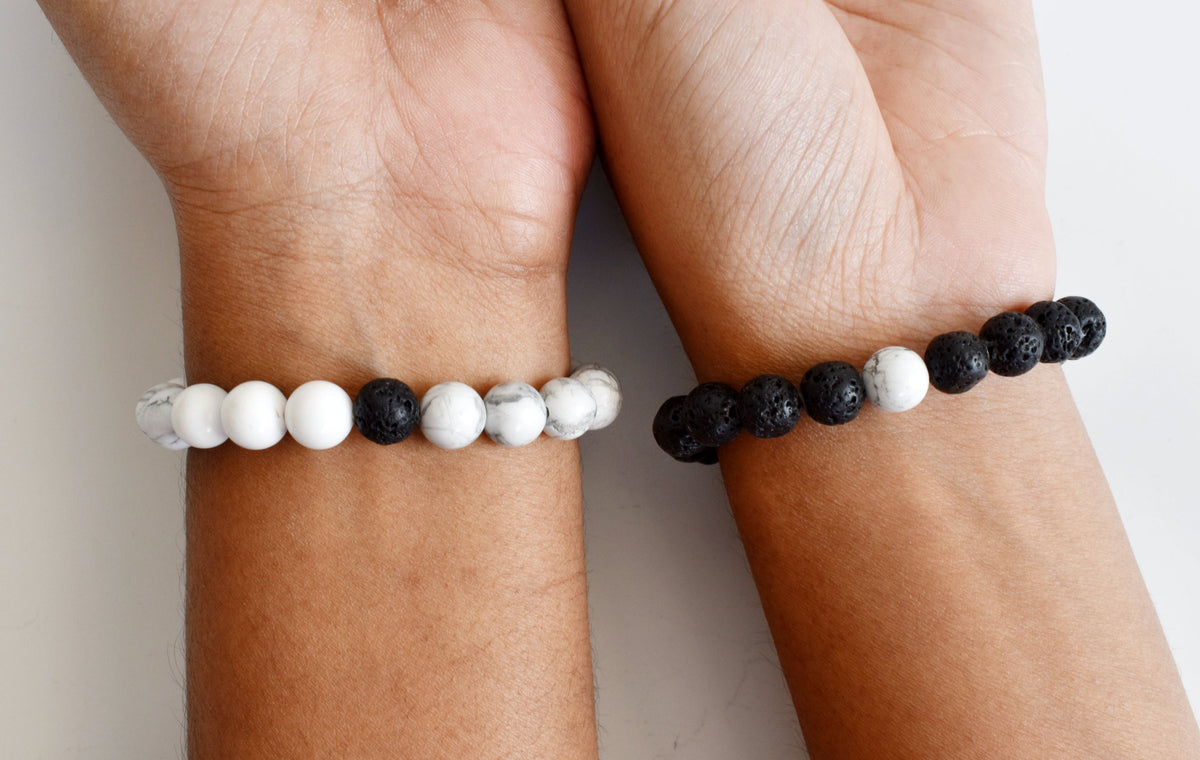 Lava Howlte Couple Bracelets, Anniversary Gift (Expansion and Inspiration )  DestGlow