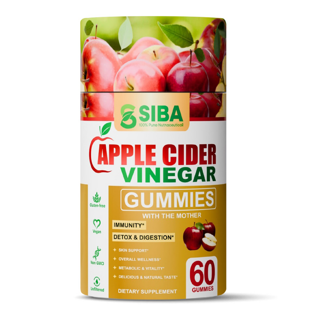 Apple Cider Vinegar Gummies - DestGlow