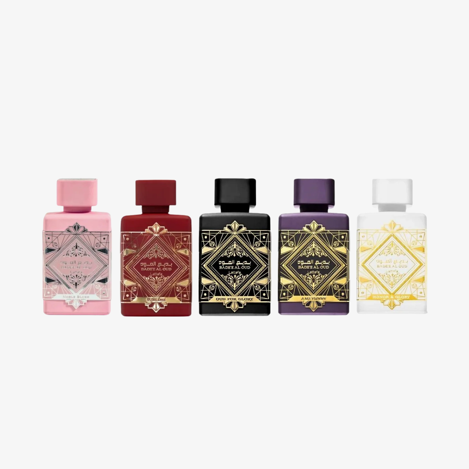 Badee Al Oud Collection 5 x 5ml EDP by Lattafa USA
