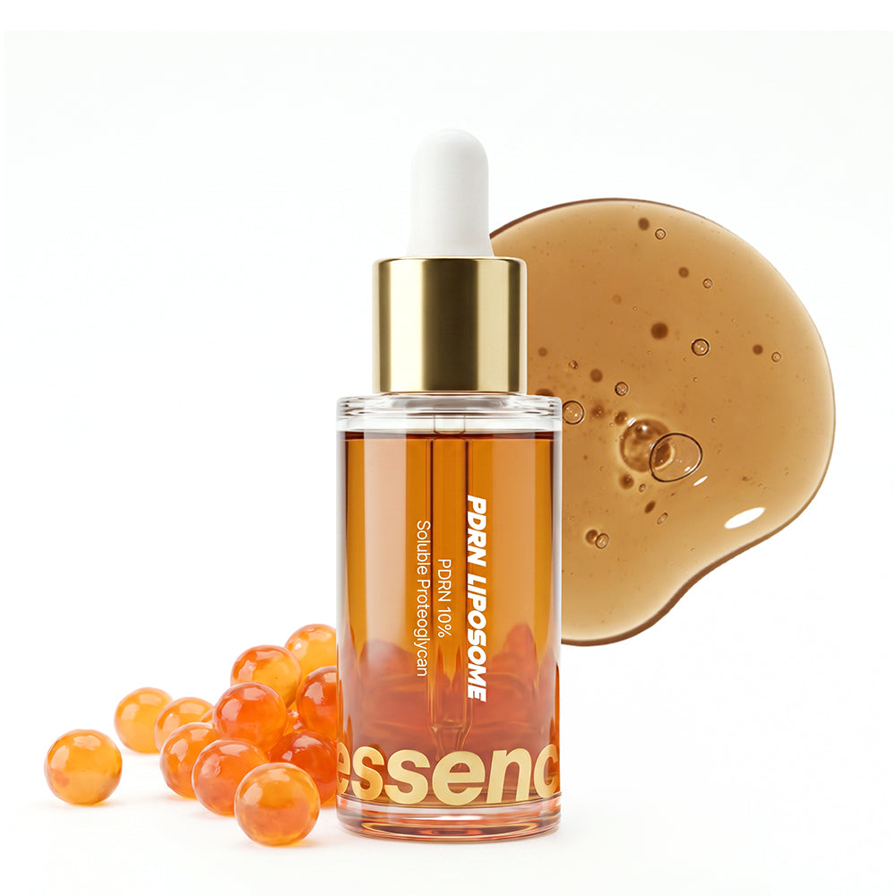 Essenciel PDRN Liposome Brightening Face Serum with Salmon DNA — Hydrating, Plumping &amp; Skin Renewal Serum for Fine Lines, Uneven Texture &amp; Dull Skin | 30ml