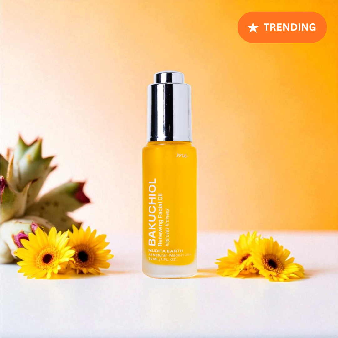 Bakuchiol Skin Renewing Facial Oil (Retinol Alternative) by Mudita Earth