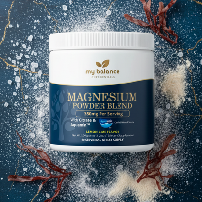 Magnesium Powder - Magnesium Citrate &amp; Aquamin™