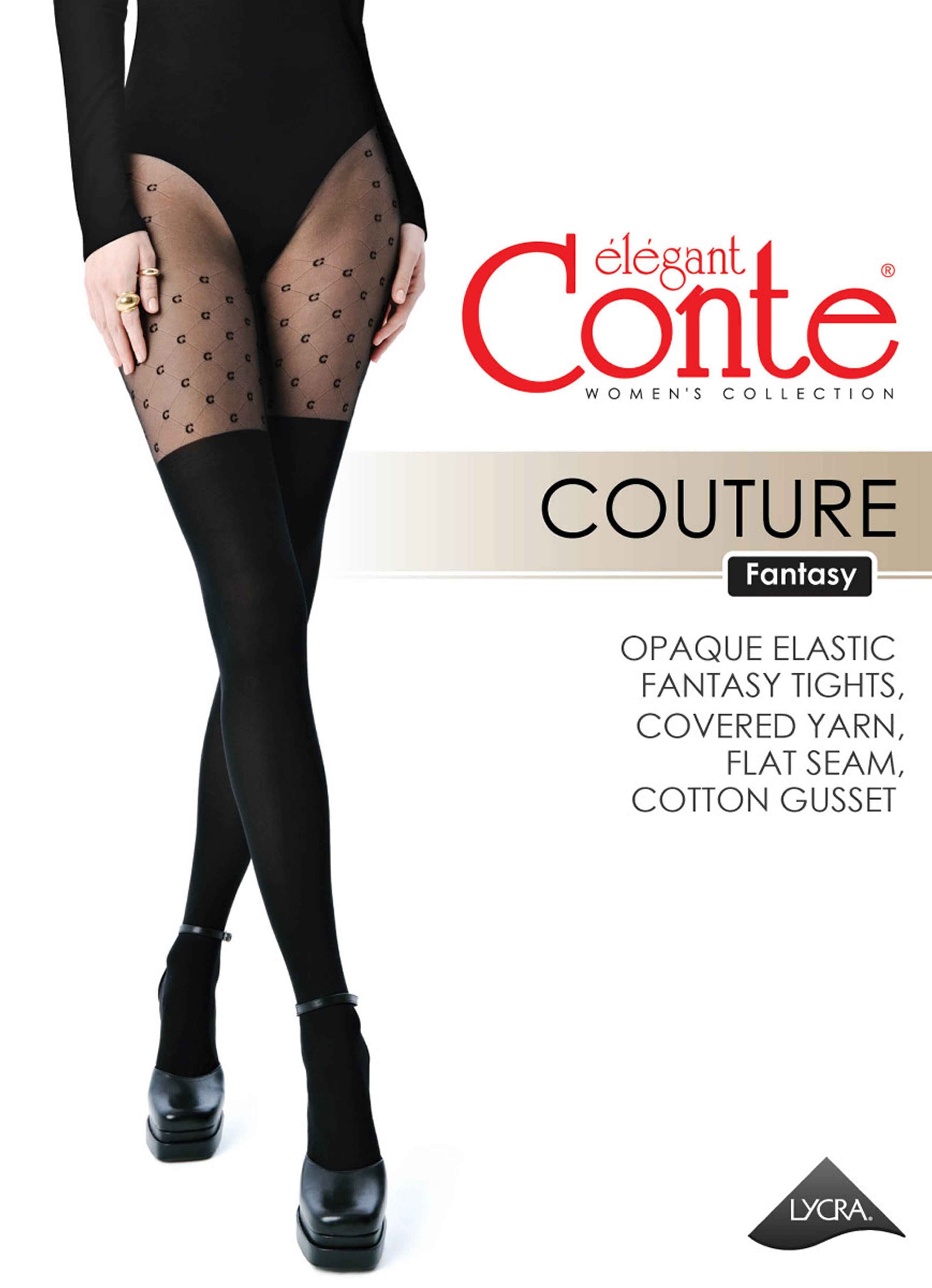 Fantasy Tights Conte Couture - Imitation Overknees